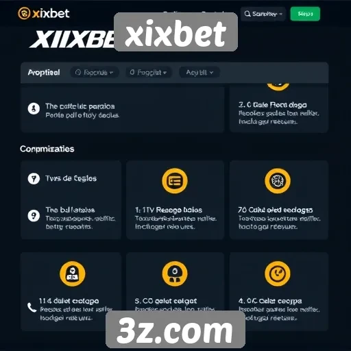 Análise das funcionalidades do site xixbet